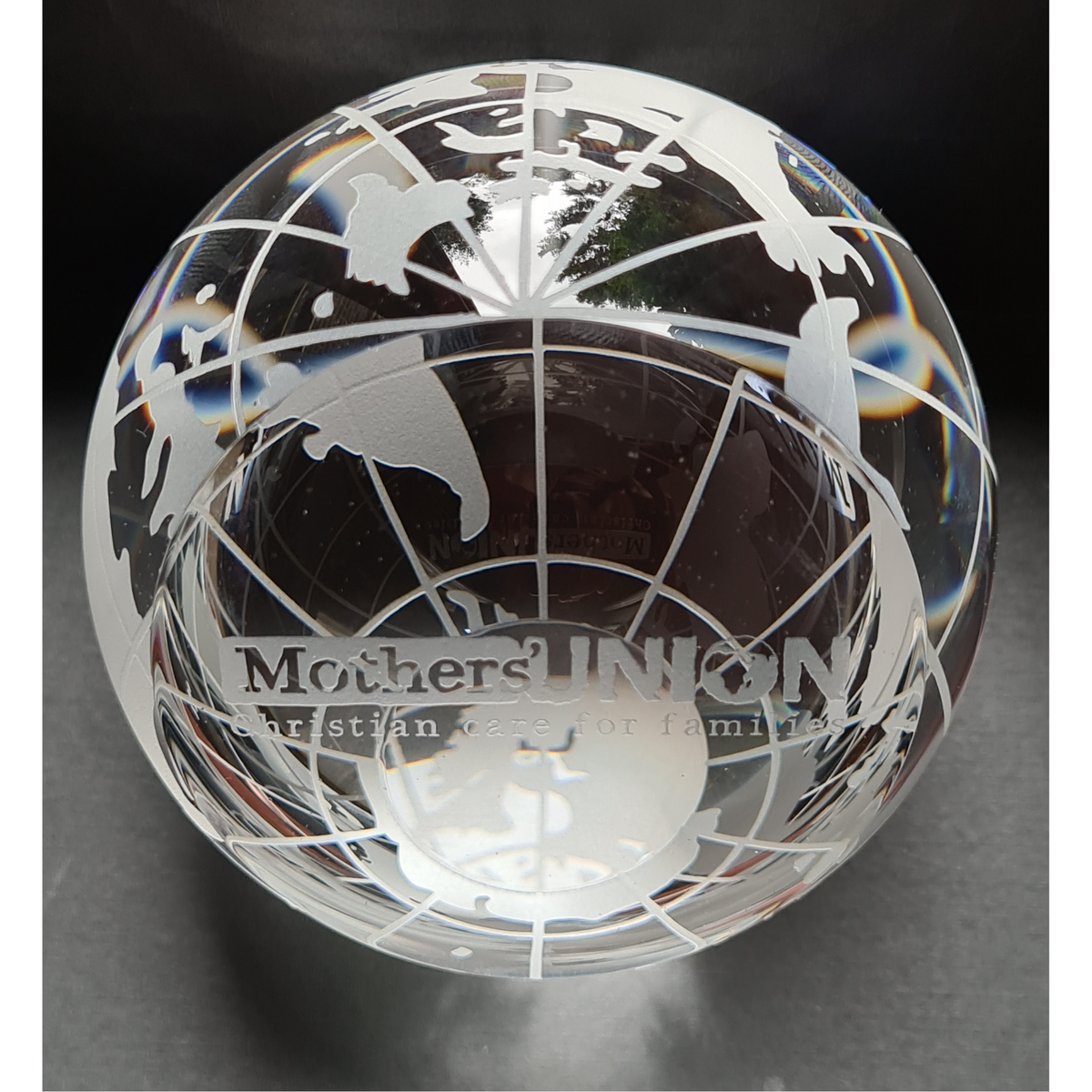 Optical Crystal Glass Paperweight Mothers' Union Shop