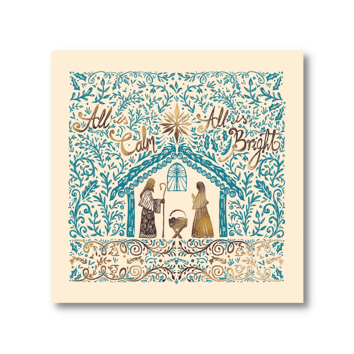 All Is Calm, All Is Bright & Hark, The Herald Angel Christmas Card Pac ...
