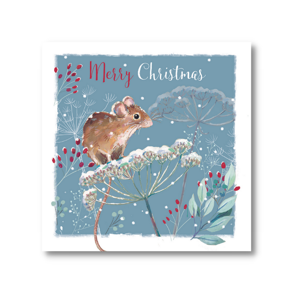 Mouse At Christmas & Festive Pheasants