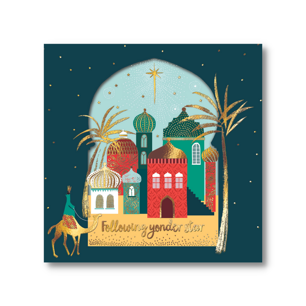 Art Bethlehem & Following Yonder Star Christmas Card Pack