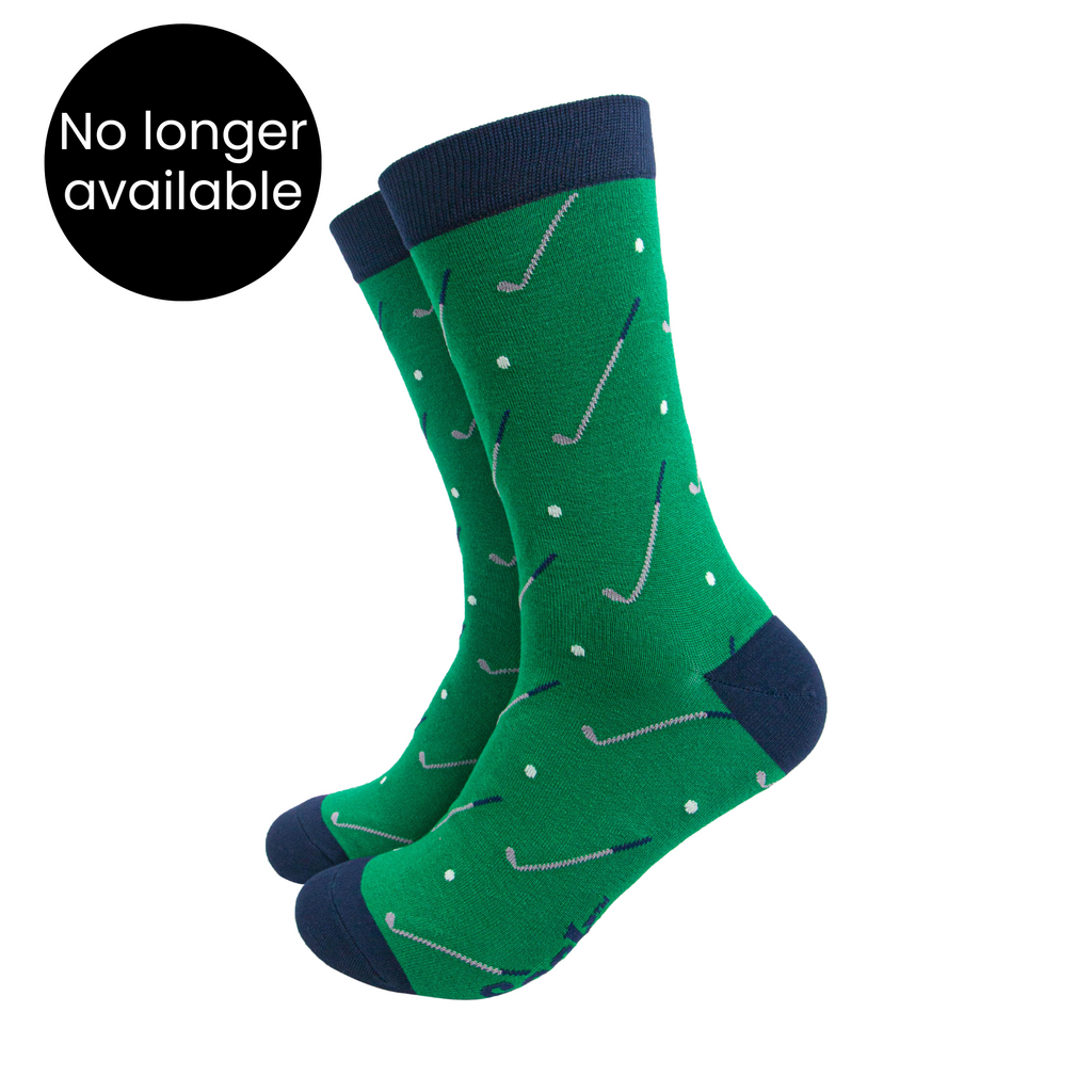 Golf Ball & Club Men's Socks