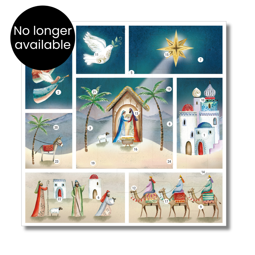 Christmas Scene Advent Calendar