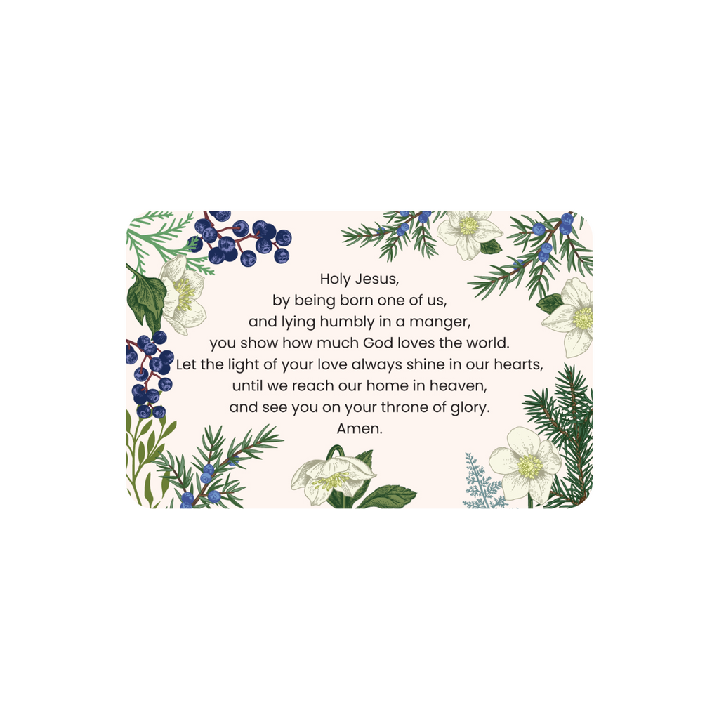 Christmas Prayer Card