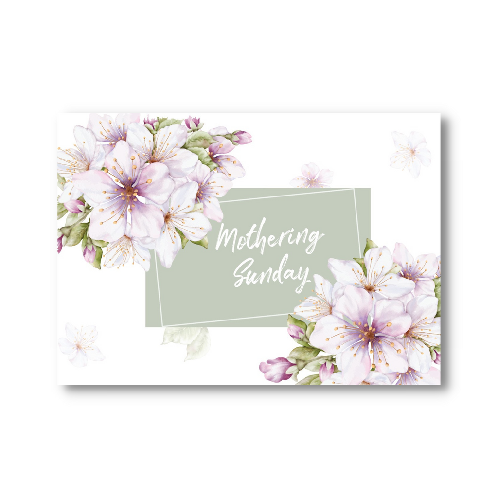 Blossom Mothering Sunday Postcard