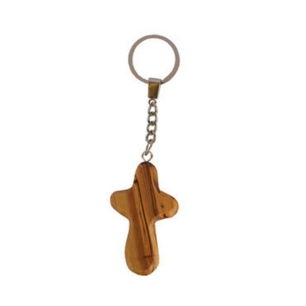 Holding Cross Keyring