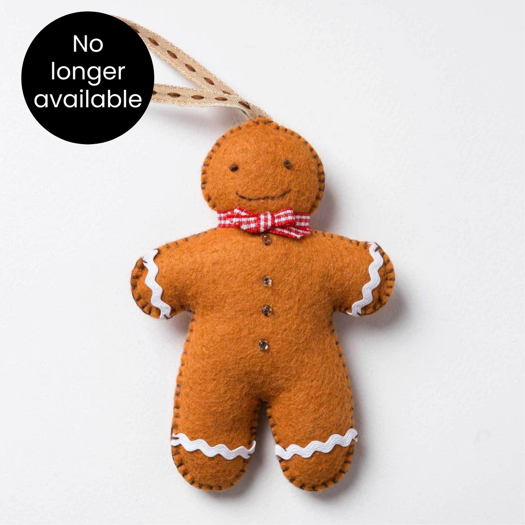 Gingerbread Man Felt Craft Kit