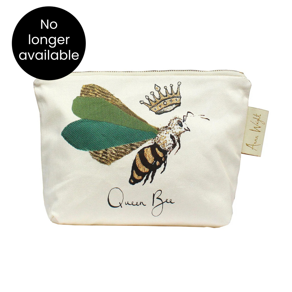Queen Bee Make Up Bag