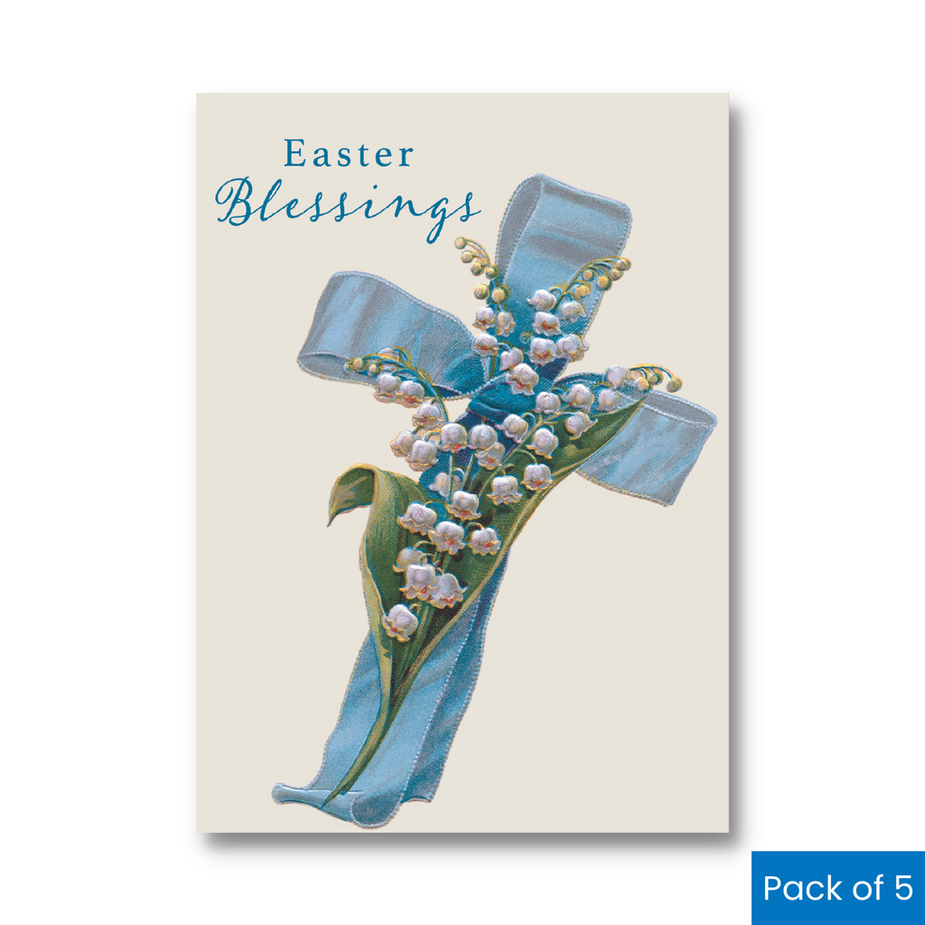 Easter Blessing Cross Lily