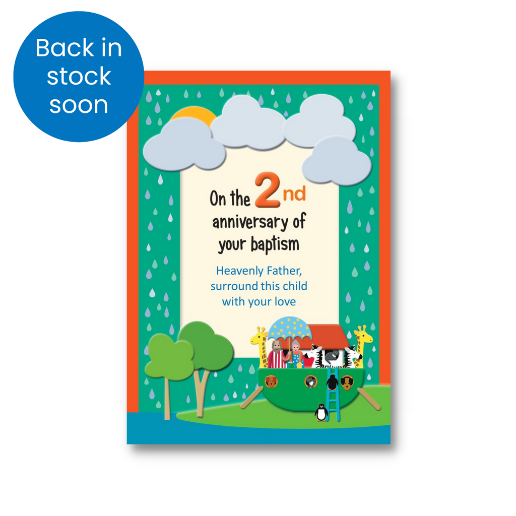 Ark 2nd Anniversary Baptism Postcard