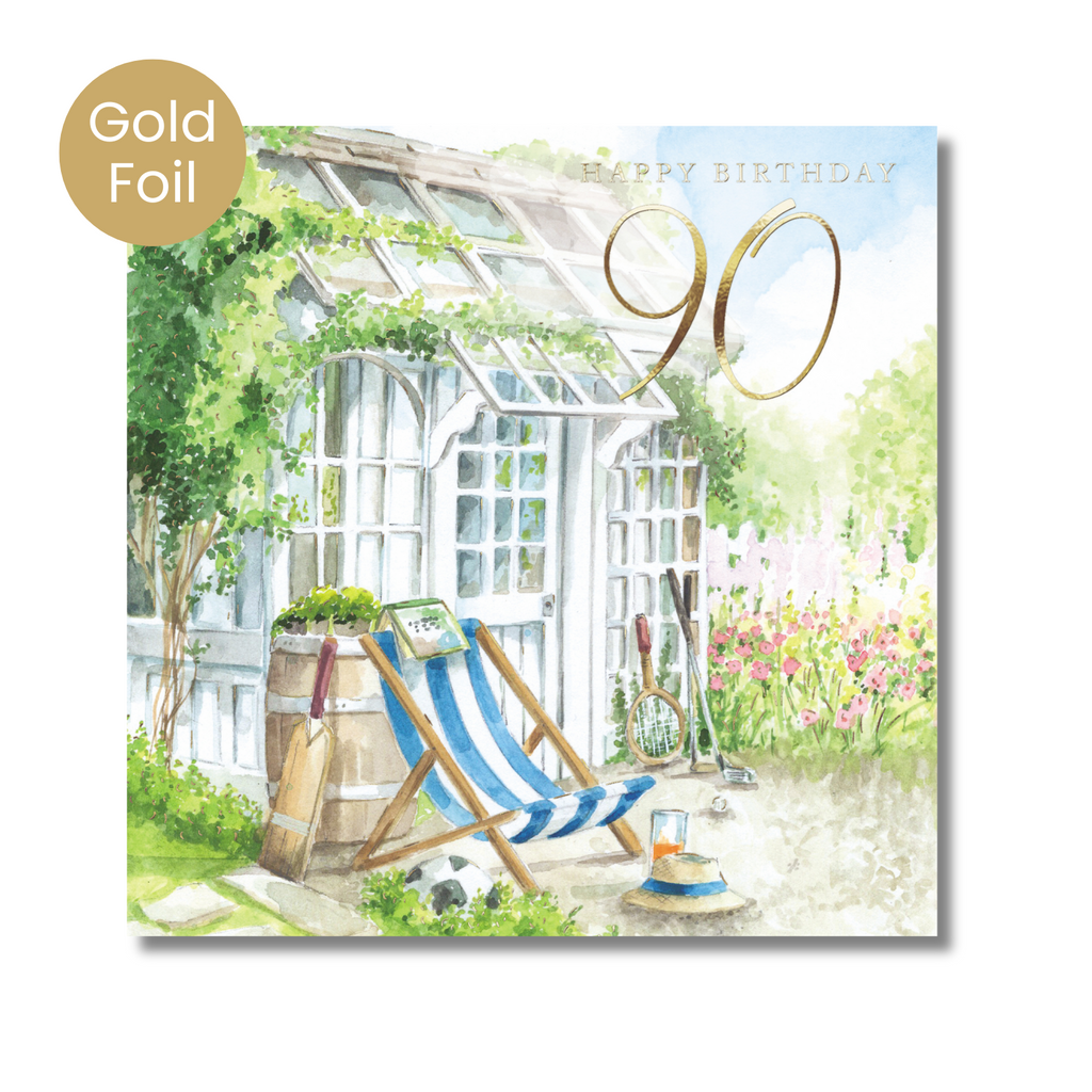 Age 90 Garden Scene