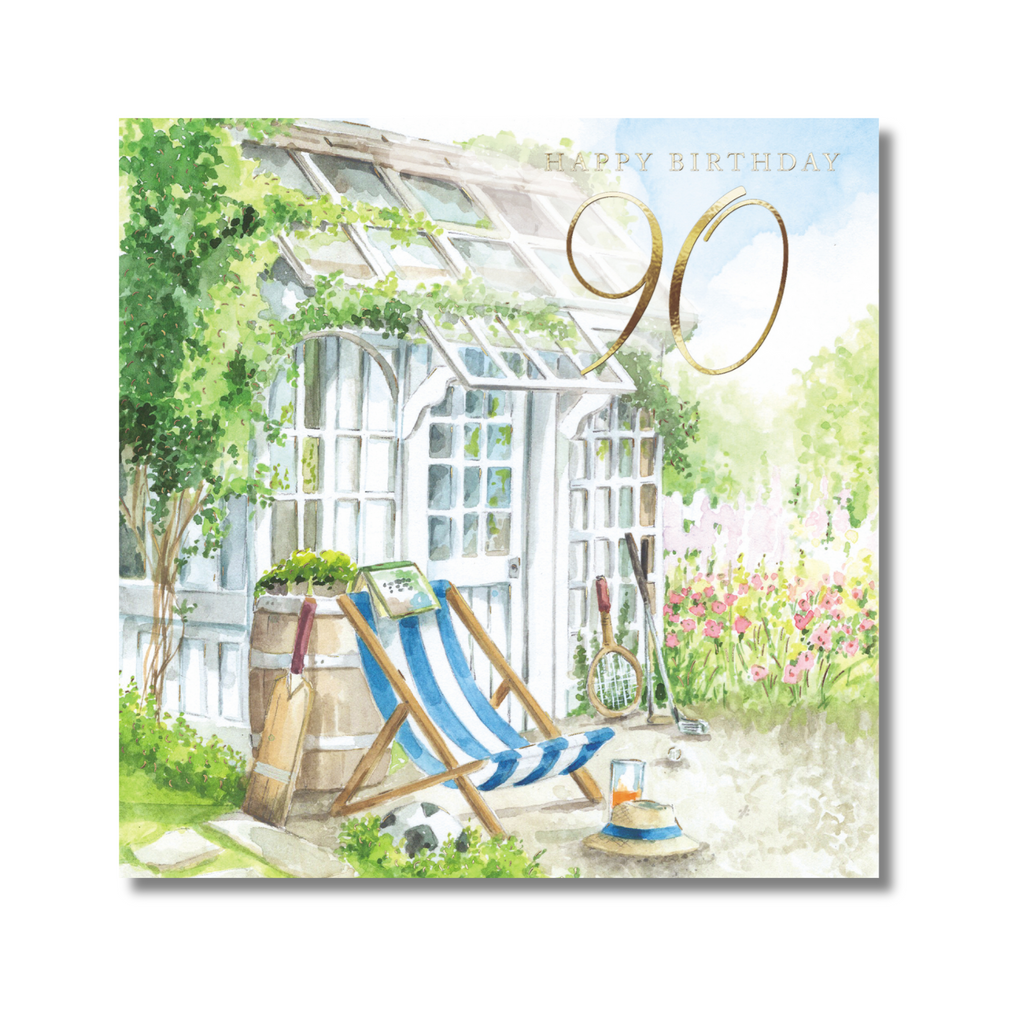 Age 90 Garden Scene