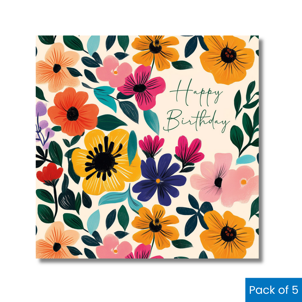 Colourful Daisies