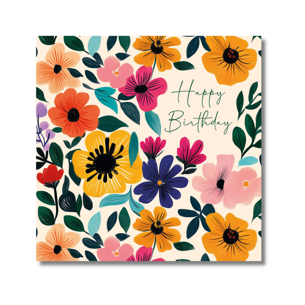 Colourful Daisies