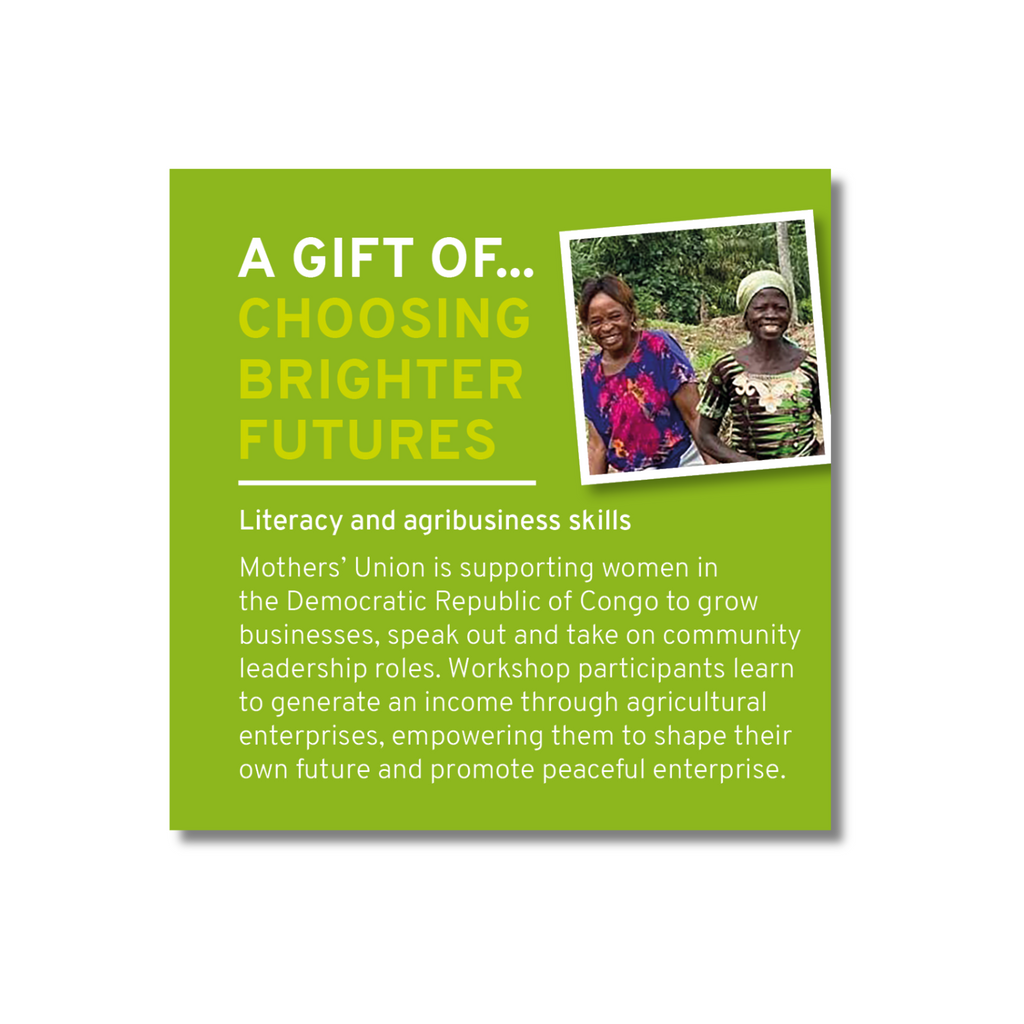 A Gift Of Choosing Brighter Futures