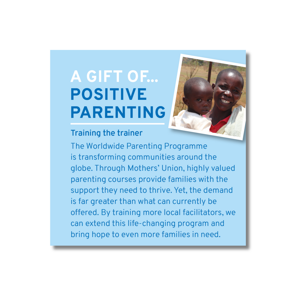 A Gift Of Positive Parenting (Training the trainer)