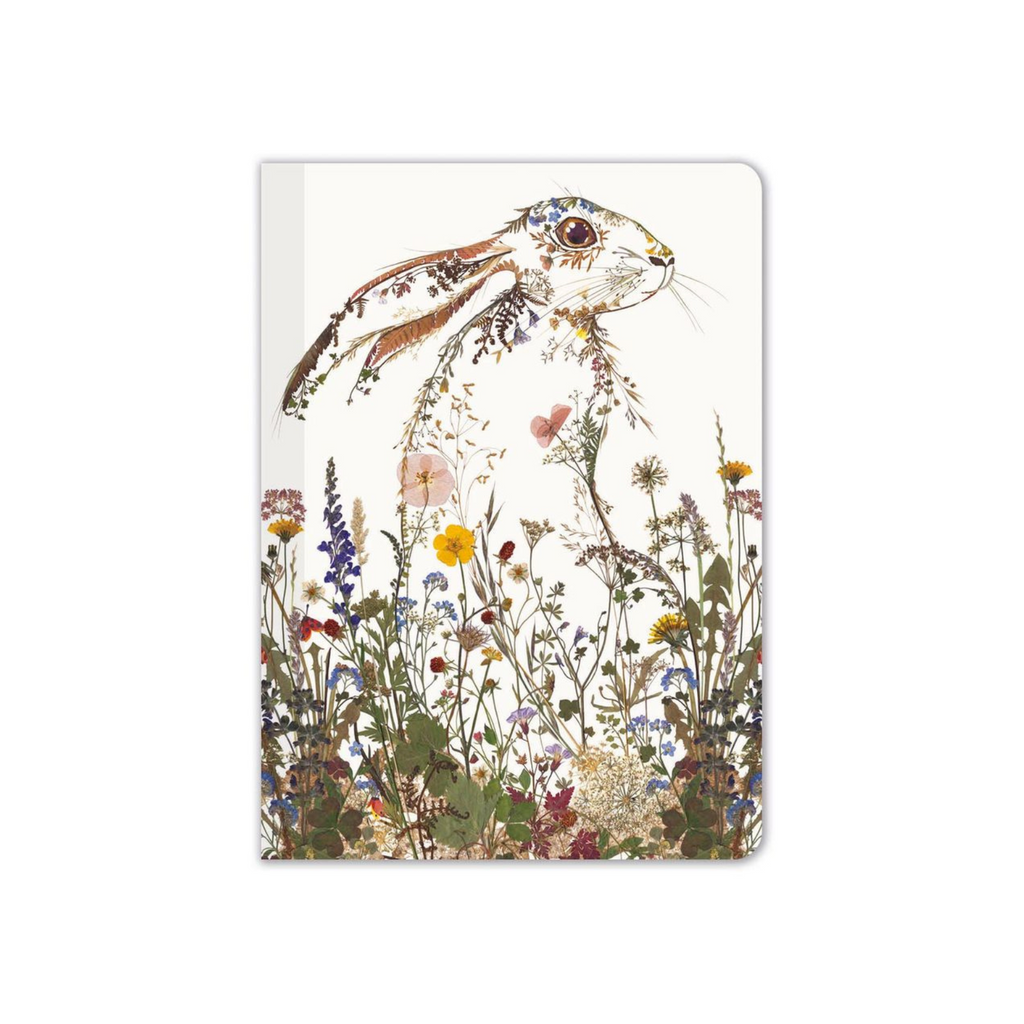 Wildflower Hare Mini Notebook