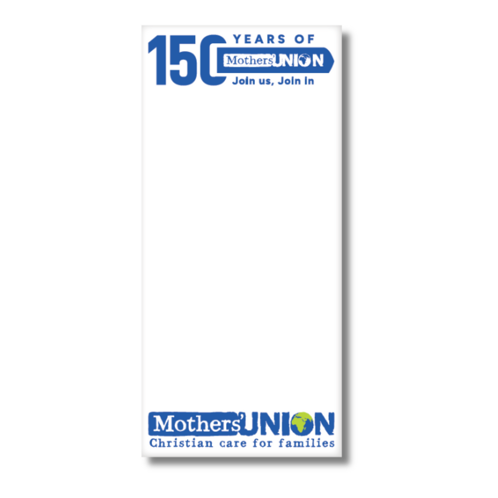 Mothers' Union 150th Anniversary Notepad