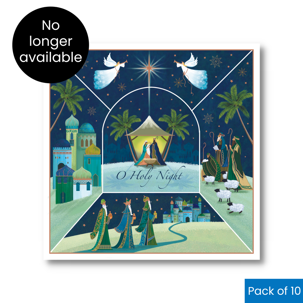 Holy Night (Welsh Bilingual)