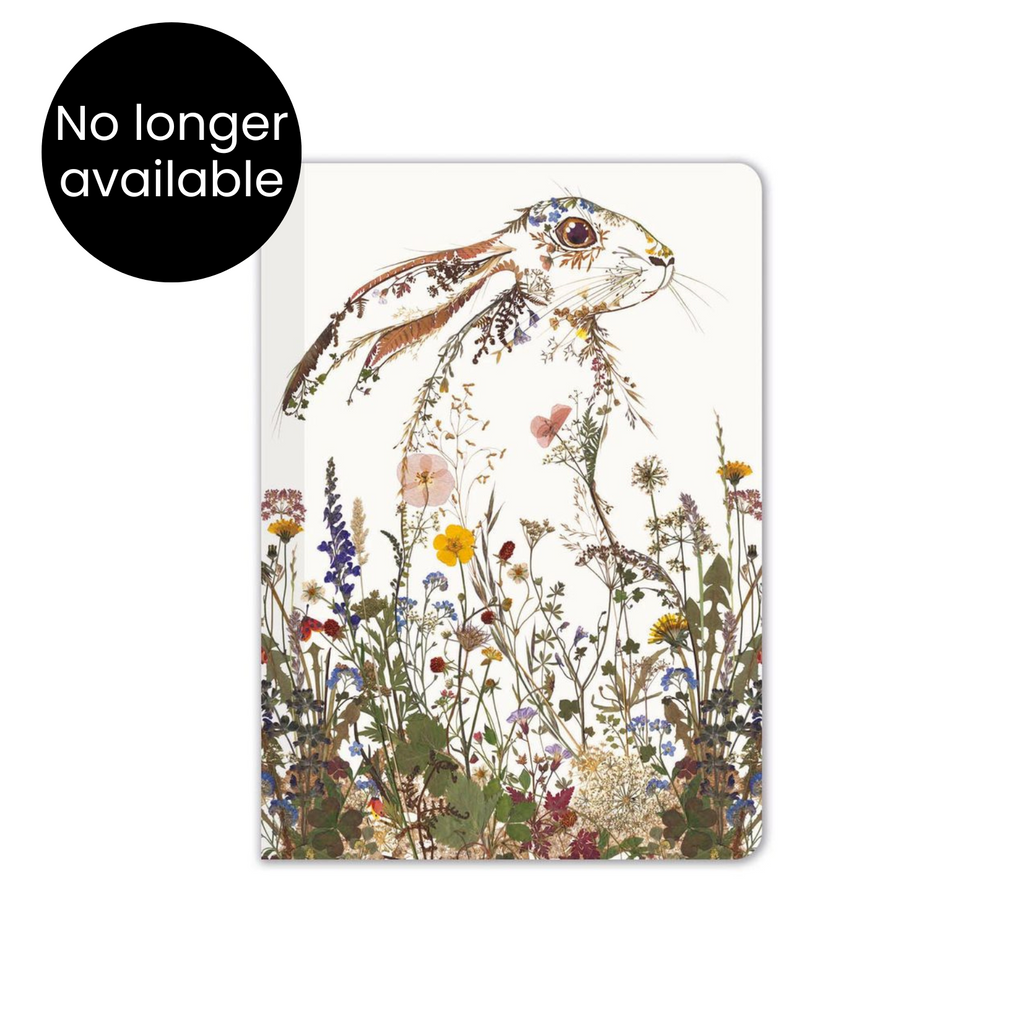 Wildflower Hare Mini Notebook