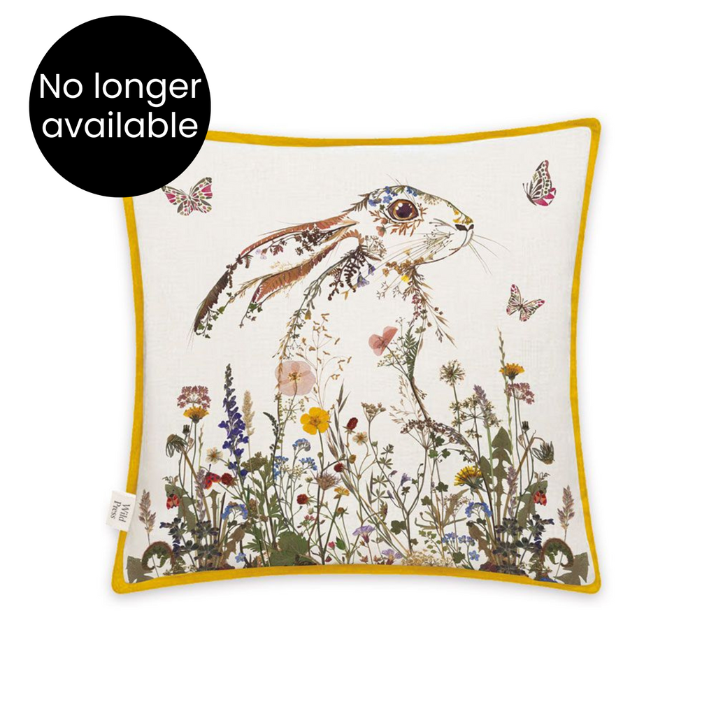 Wildflower Hare Cushion