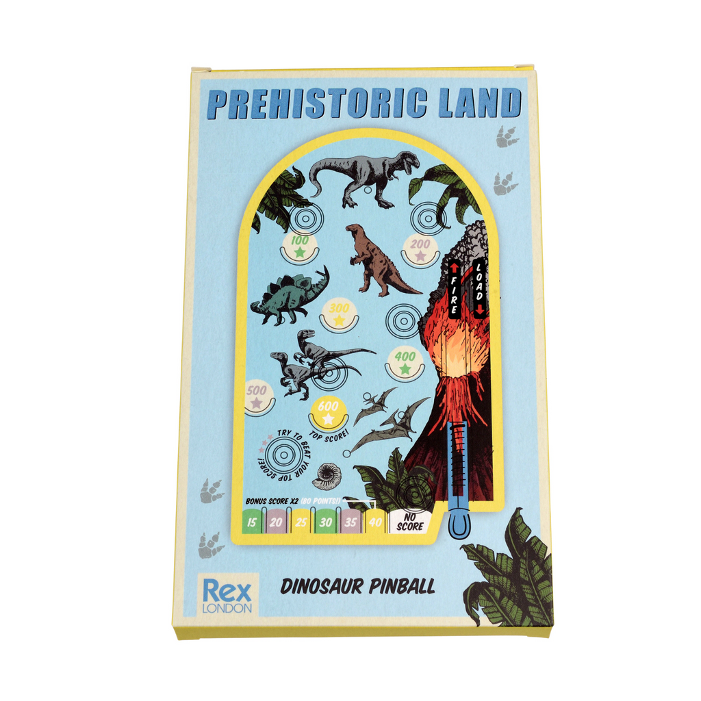 Prehistoric Land Pinball Game