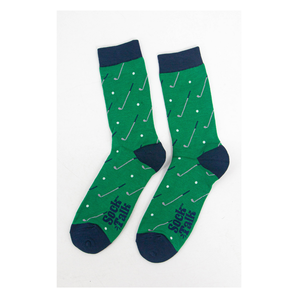 Golf Ball & Club Men's Socks