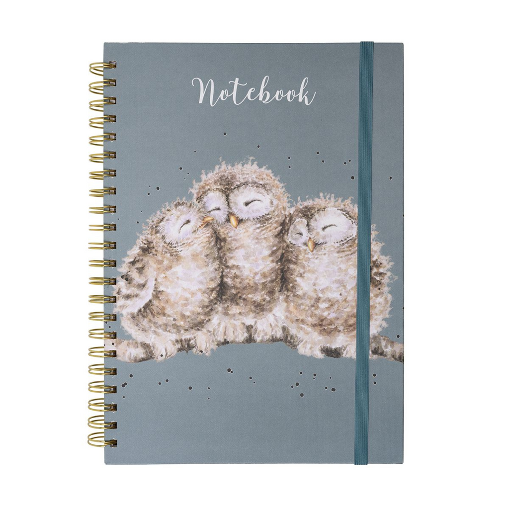 Owl-ways By Your Side A4 Notebook