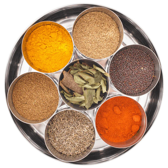 Indian Spice Tin (Sari Wrapped)